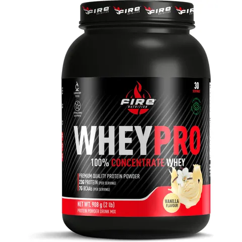 Fire nutrition wheypro concentrate vainilla 908gr. – imagen 2