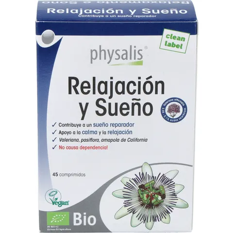 Physalis Relax Y Sueño 45 Tabs – imagen 3