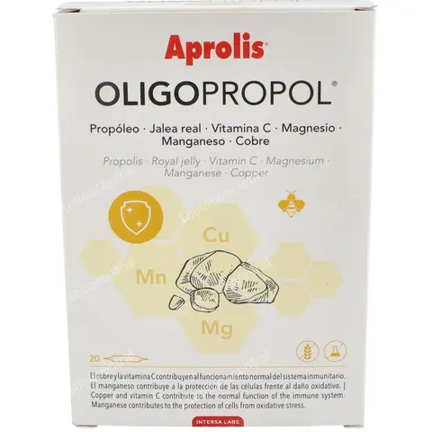 Intersa Oligo Propolis 20 ampollas de 10 ml – imagen 2