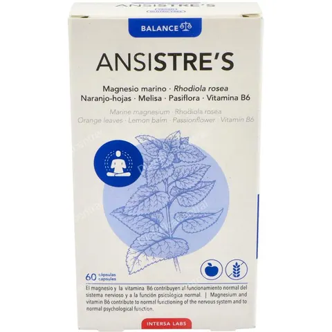 Intersa Ansi Stres 60 cápsulas – imagen 3