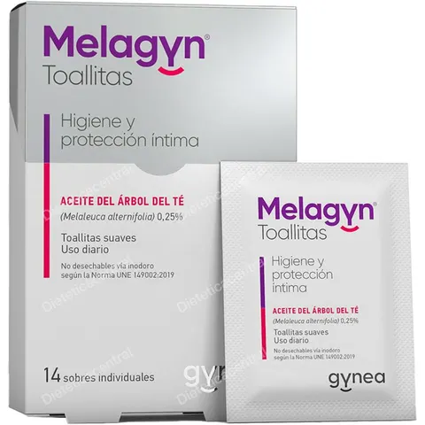 Melagyn Toallitas 14 Sobres – imagen 3