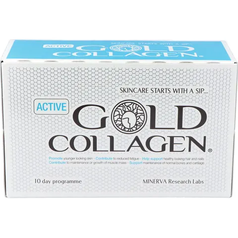 Gold Collagen Active 10 Ampollas – imagen 2