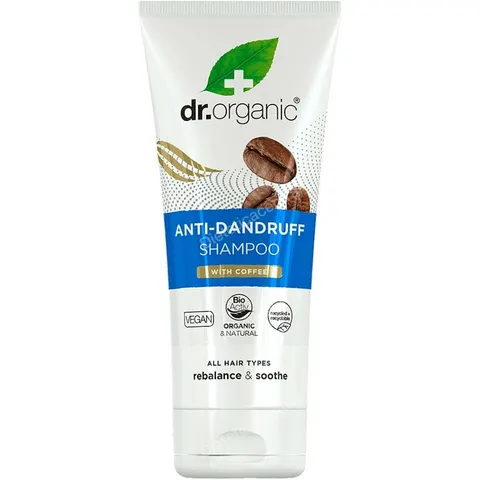 Dr. Organic Champú Anticaspa de Café 200 ml – imagen 2