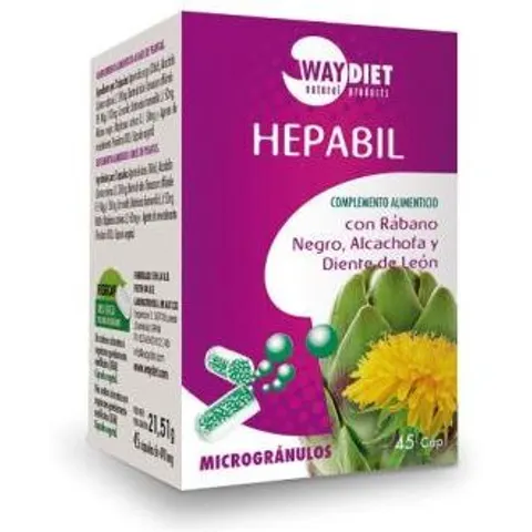 Waydiet Hepabil 45 Capsulas 22 gr – imagen 2