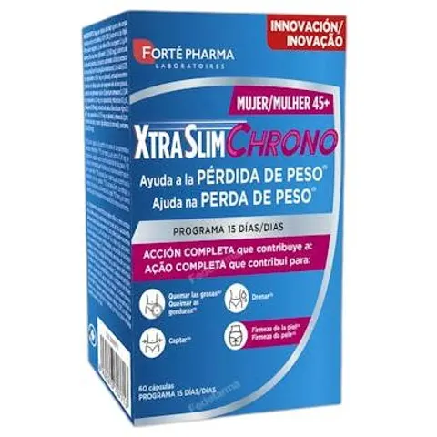 Forte pharma xtraslim chrono mujer 45+ 60 caps – imagen 4