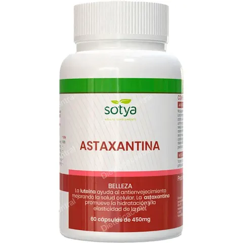 Sotya astaxantina 450 mg 60 cap – imagen 2