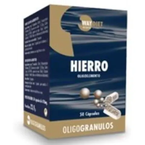 Waydiet Hierro Oligoranulo 50 Cápsulas – imagen 2