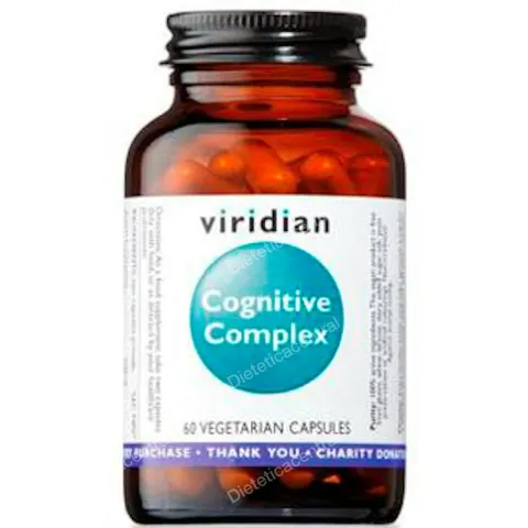 Viridian Cognitive Complex 60 Cápsulas Vegetarianas – imagen 2