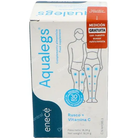 Enecé Aqualegs 30 Cápsulas Vegetales – imagen 2