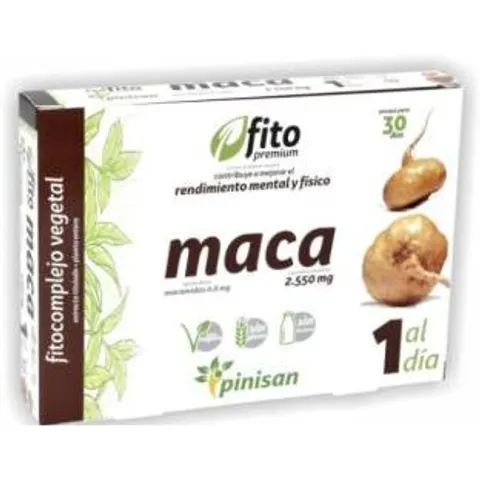Pinisan fito premium maca 30cap. – imagen 3