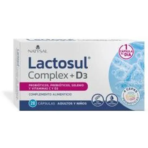Natysal lactosul complex + d3 20cap. – imagen 2