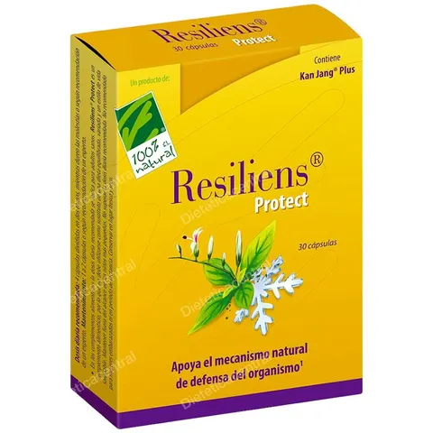 100% Natural Resiliens Cold 30 Cápsulas – imagen 2
