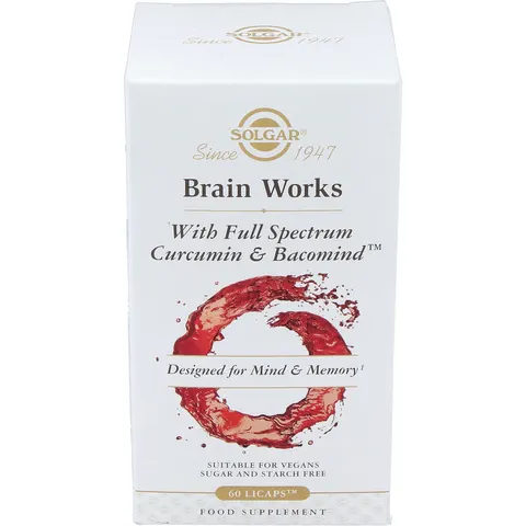 Solgar brain works 60comp. – imagen 2