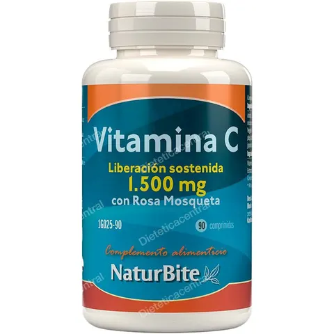 Naturbite Vitamina C 1500 Mg 90 Tabletas – imagen 2