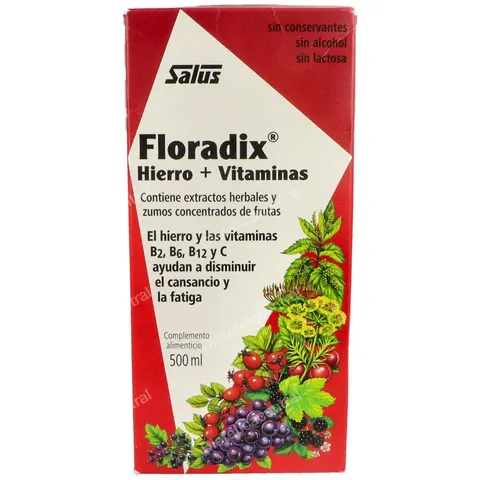 Floradix Hierro + Vitaminas 500ml – imagen 4