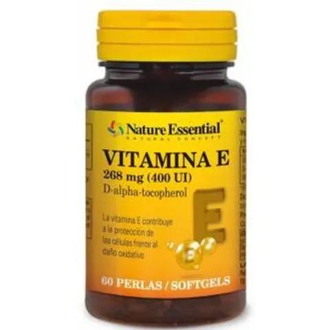 Nature Essential Vitamina E 400 ui 60 Perlas – imagen 3