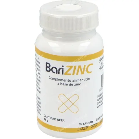 Bariatricline Barizinc 30 Cápsulas – imagen 2