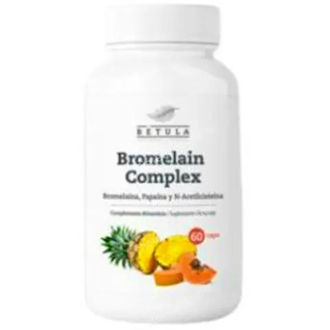 Betula bromelain complex 60cap. – imagen 2
