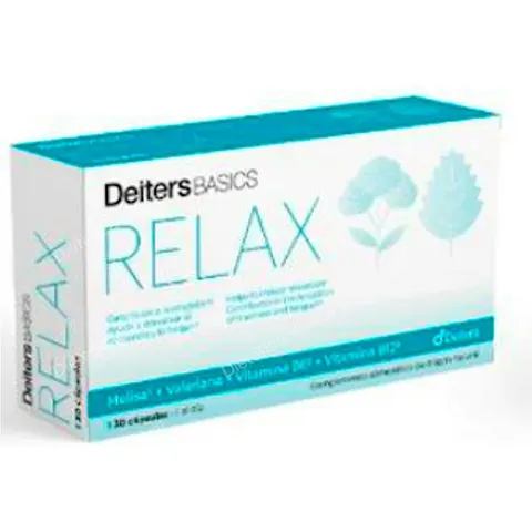 Deiters Basics Relax 30 Cápsulas – imagen 2