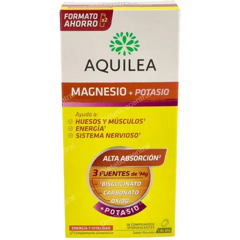 Aquilea Magnesio + Potasio 28comp – imagen 3