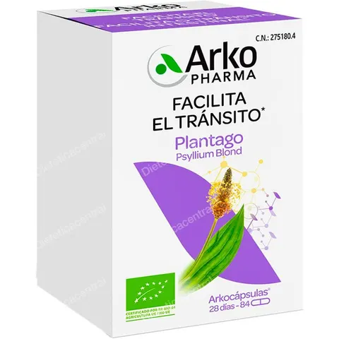 Arkopharma plantago 84arkocapsulas. bio – imagen 2