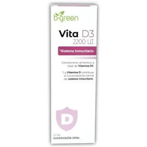 B-GREEN Vitamina D3 gotas 50 ml – imagen 2