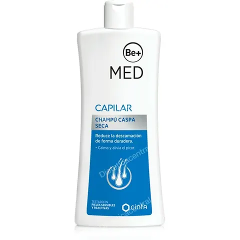 Be+ Med Capilar Champú Caspa Seca 250 ml – imagen 3