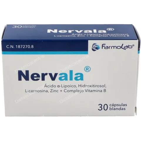 Farmolab Nervala 30 Cápsulas – imagen 2