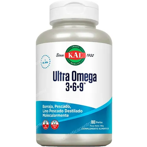 Kal Ultra Omega 3-6-9 100 Perlas – imagen 3