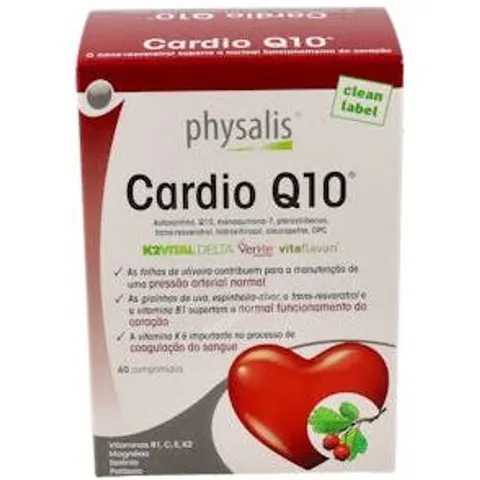 Physalis Cardio Q10 60 Comprimidos – imagen 2