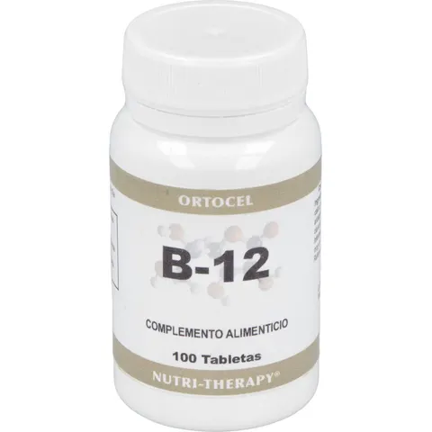 Ortocel Nutri-Therapy Vitamina B-12 500Mcg. 100Comp. – imagen 2
