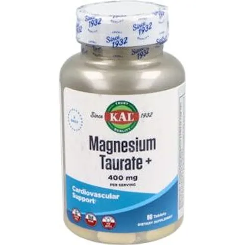 Solaray magnesium taurate+b6 90comp. – imagen 2