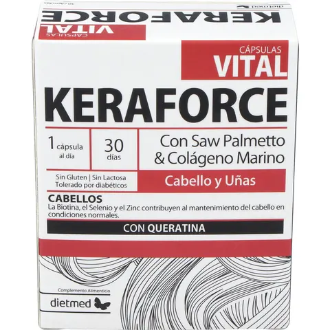 Dietmed keraforce vital 30cap. – imagen 2