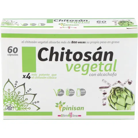 Pinisan Pinusan Chitosan Vegetable 60 Cap – imagen 2
