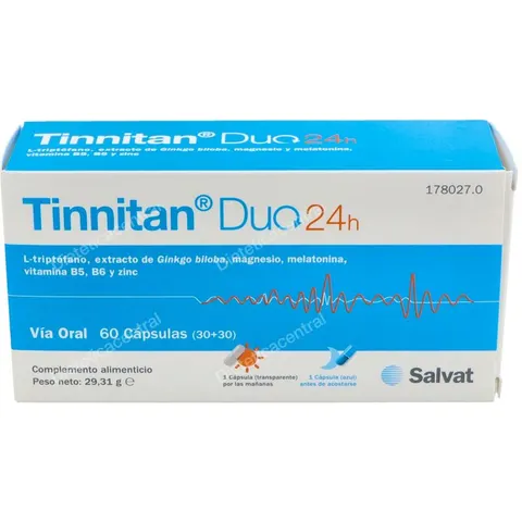 Tinnitan Duo 60 Cápsulas – imagen 3