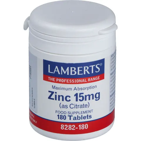Lamberts ZINC 15mg 180 Tabs – imagen 2