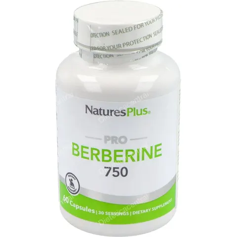 NaturesPlus Pro Berberina 750 mg 60 Cápsulas – imagen 2