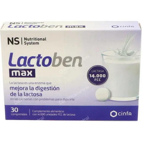 NS Nutritional System NS Lactoben Max 30comp – imagen 3