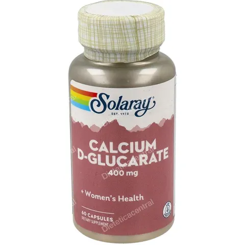 Solaray D-Glucarate Calcium 200 mg 60 Cápsulas – imagen 2