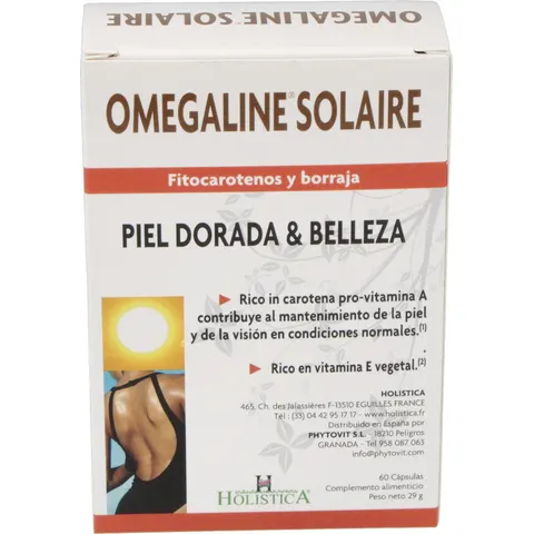 Holistica omegaline solar 60cap – imagen 2