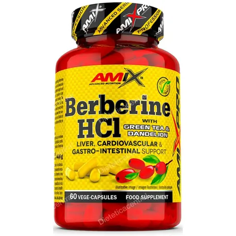 Amix pro berberine hci 60 caps – imagen 4