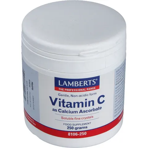 Lamberts Vitamina C Ascorbato de Calcio 250g – imagen 2