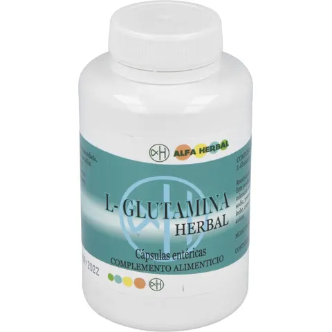 Alfa Herbal L-Glutamina 120 Cápsulas – imagen 2