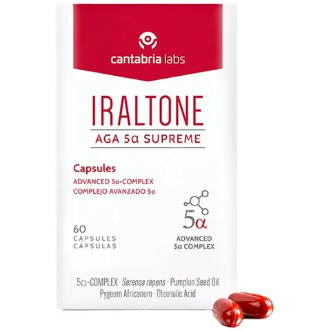 Iraltone AGA 5α Supreme 60 Cápsulas – imagen 4