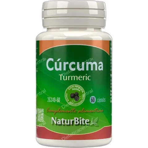 Naturbite Cúrcuma 500 mg 60 caps – imagen 2