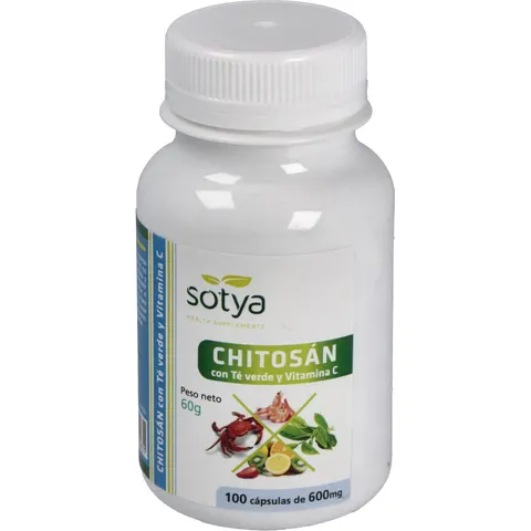 Sotya chitosan + te verde 100cap. – imagen 4