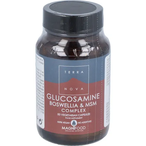 Terranova glucosamina,boswelia y msm complex 50vcap. – imagen 2