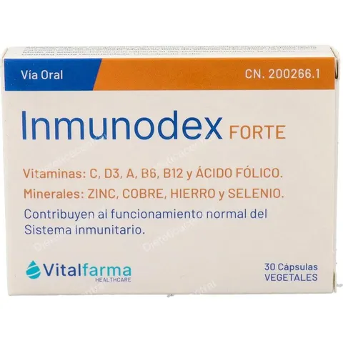 Vitalfarma inmunodex forte 30cap. – imagen 3