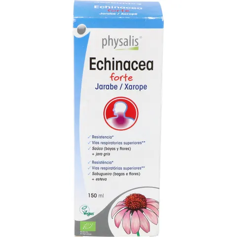 Physalis echinacea forte jarabe 150ml. bio – imagen 2