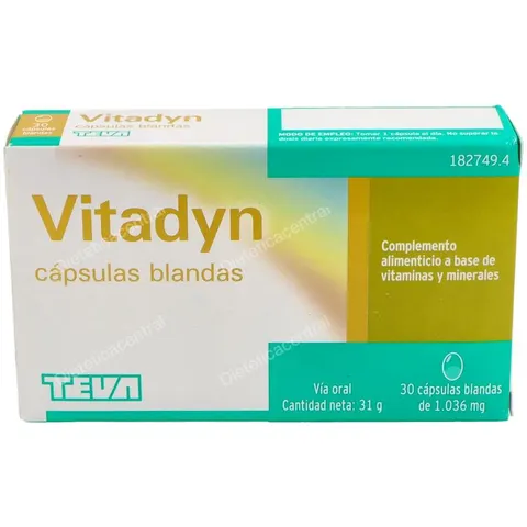 Teva vitadyn 30caps - teva – imagen 3
